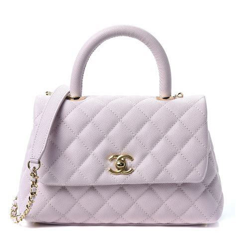 chanel coco handle lilac|chanel coco flap bag.